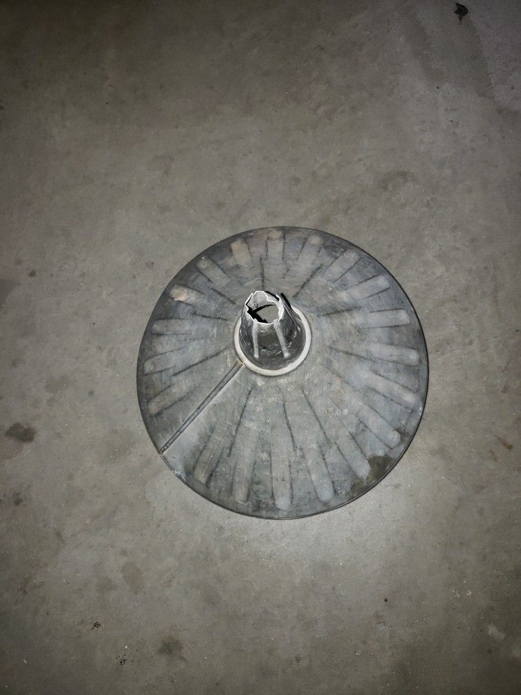 Vintage Large Galvanize Funnel (Tractor)