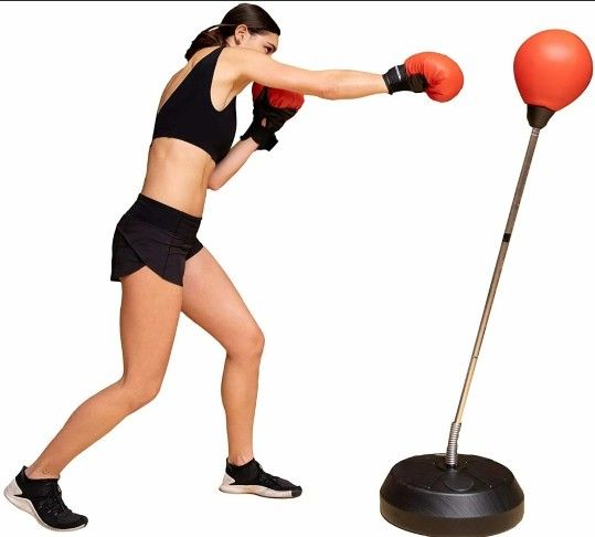 Protocol Punching Bag With Stand Adjustable Height