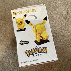 Pikachu Keeppley Figure Building Set Thumbnail