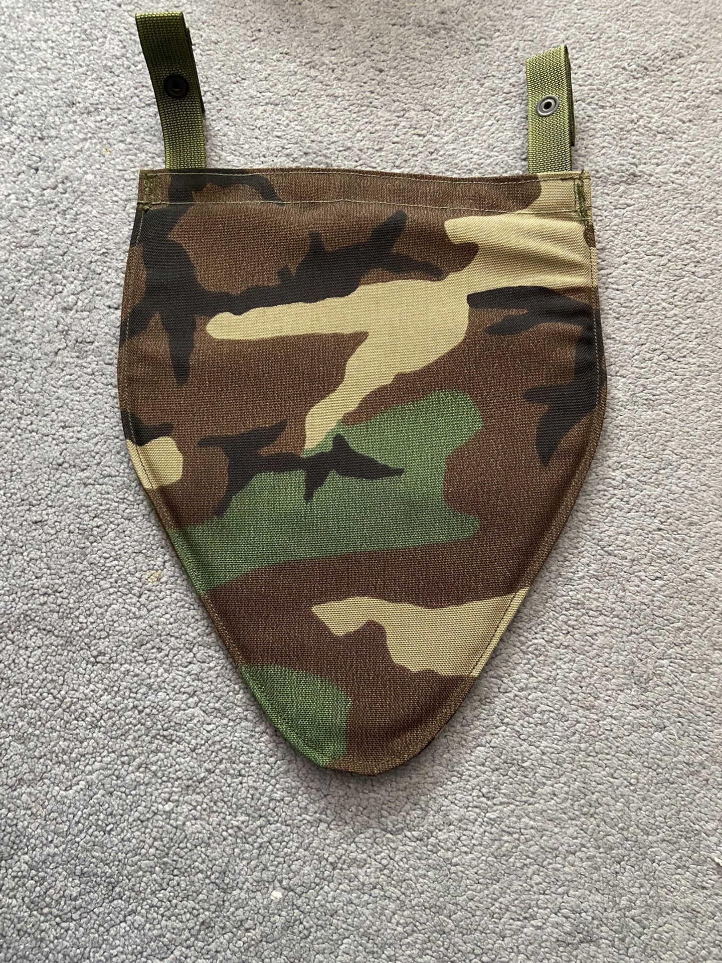 (1) US ARMY IBA BDU LARGE-XLARGE GROIN PAD W/PLATE