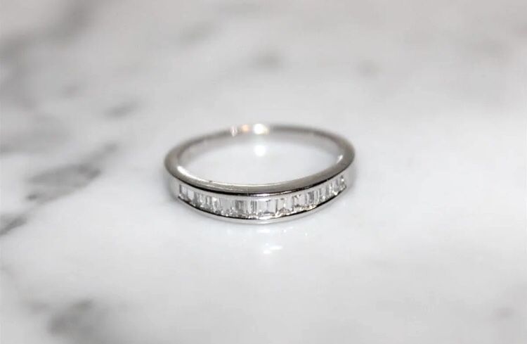 Platinum 2 Piece Diamond Wedding Set
