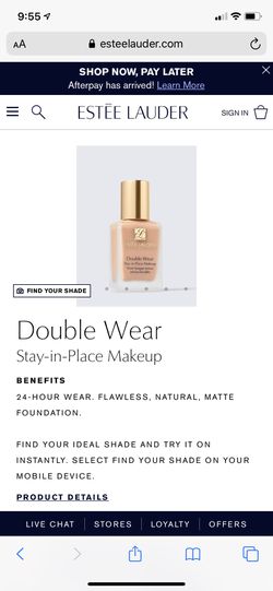 Estée Lauder double wear foundation 6.7 oz Thumbnail