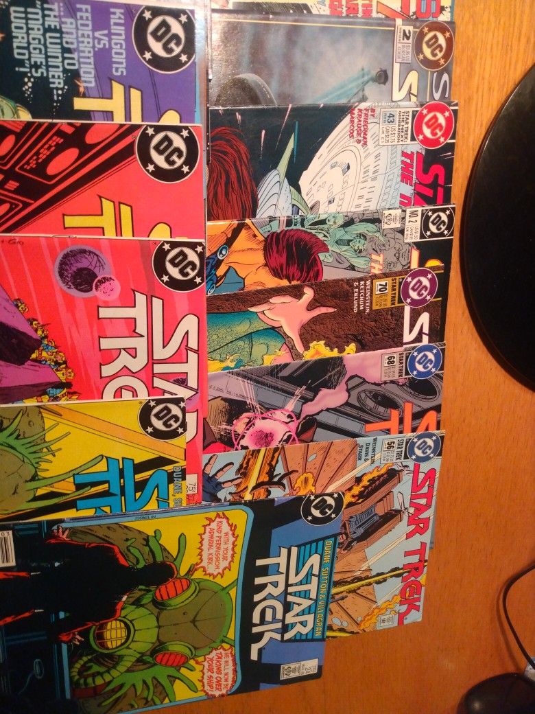 17 Star Trek Comics Lot