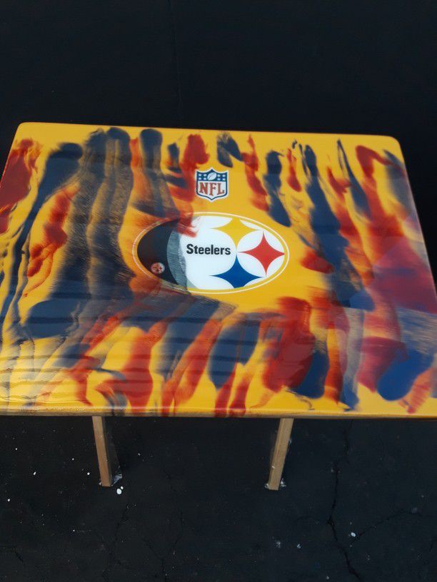 STEELERS TABLE FOLDING TABLE 