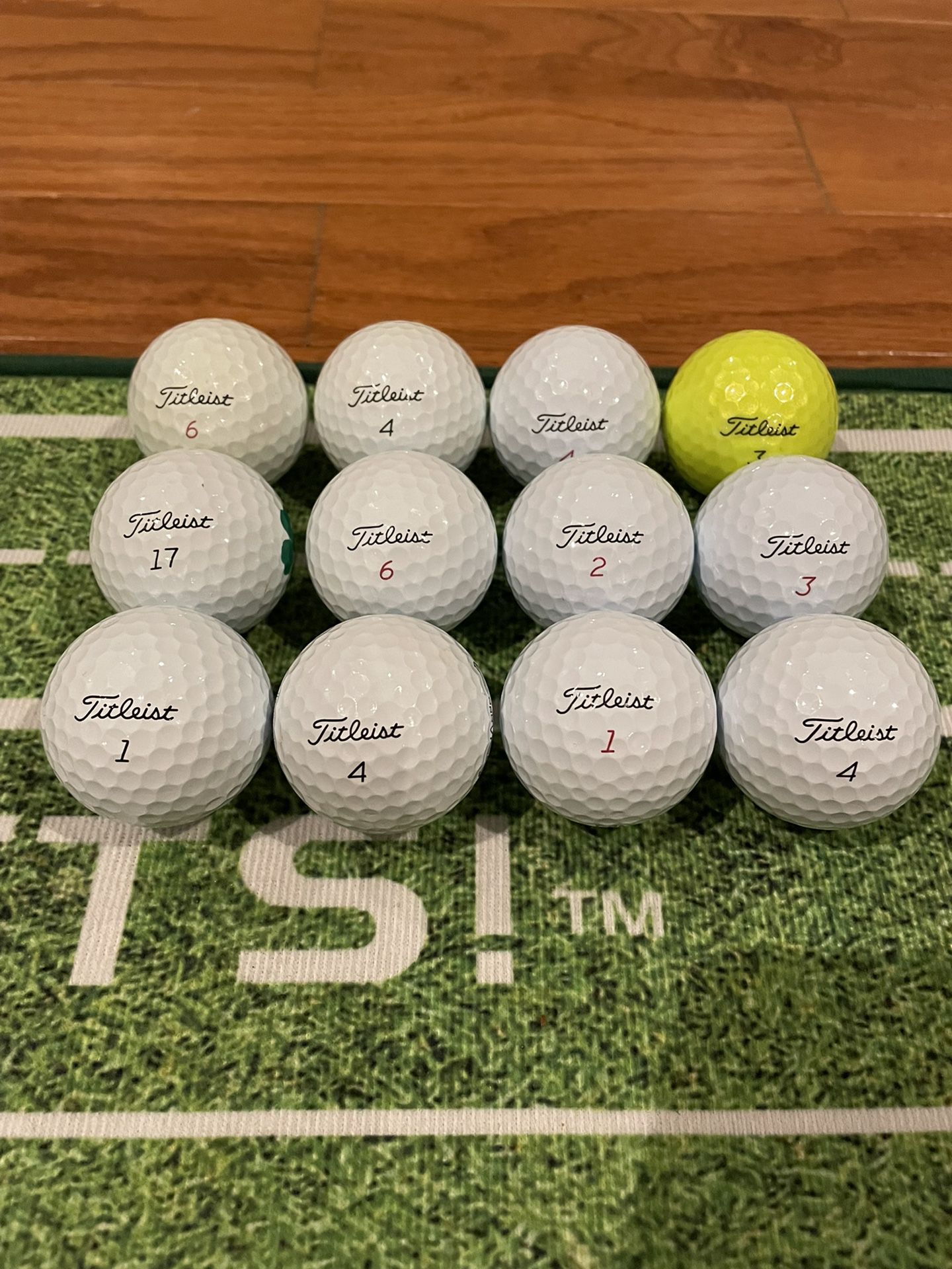 12 2021 Used Titliest Prov1 Golf Balls . All Look Brand Bew