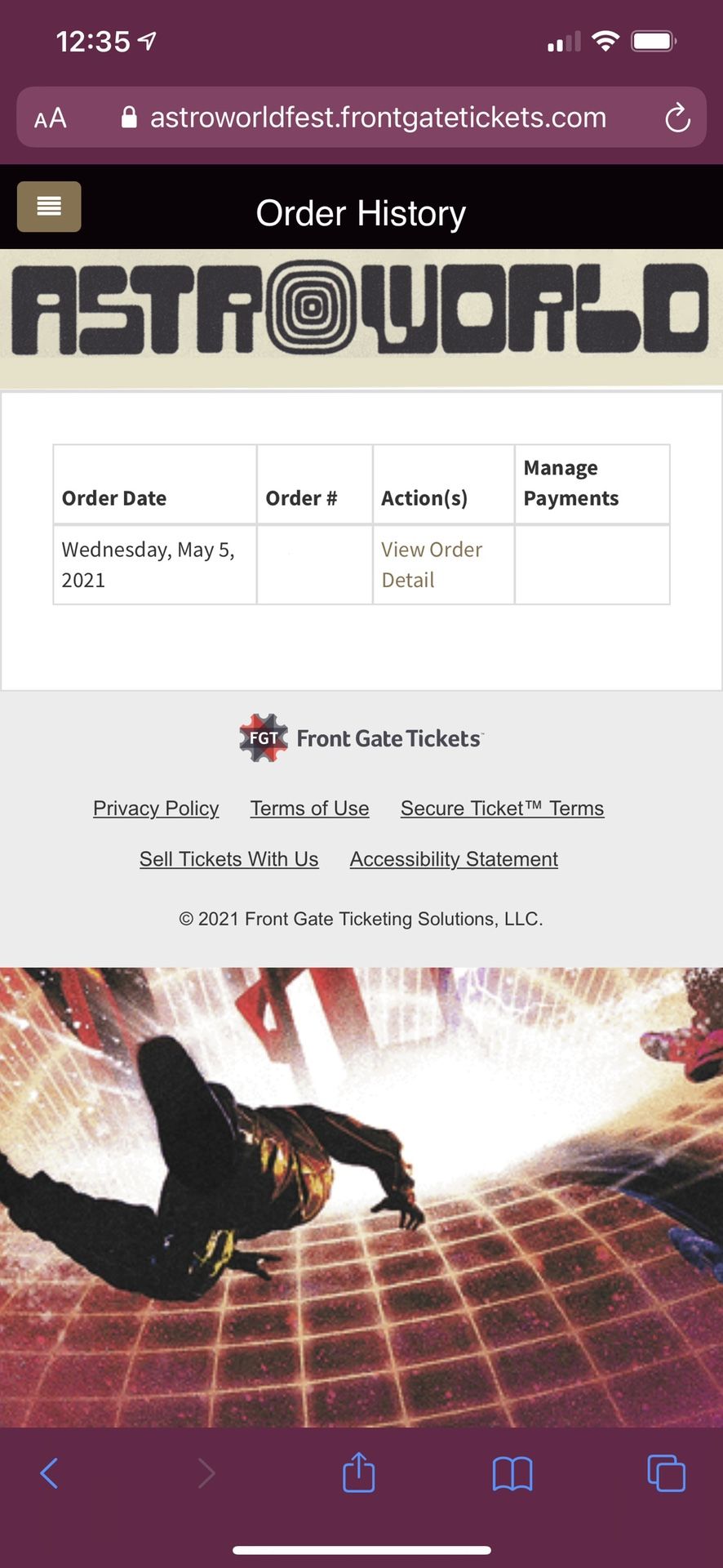 Astroworld Festival Tickets