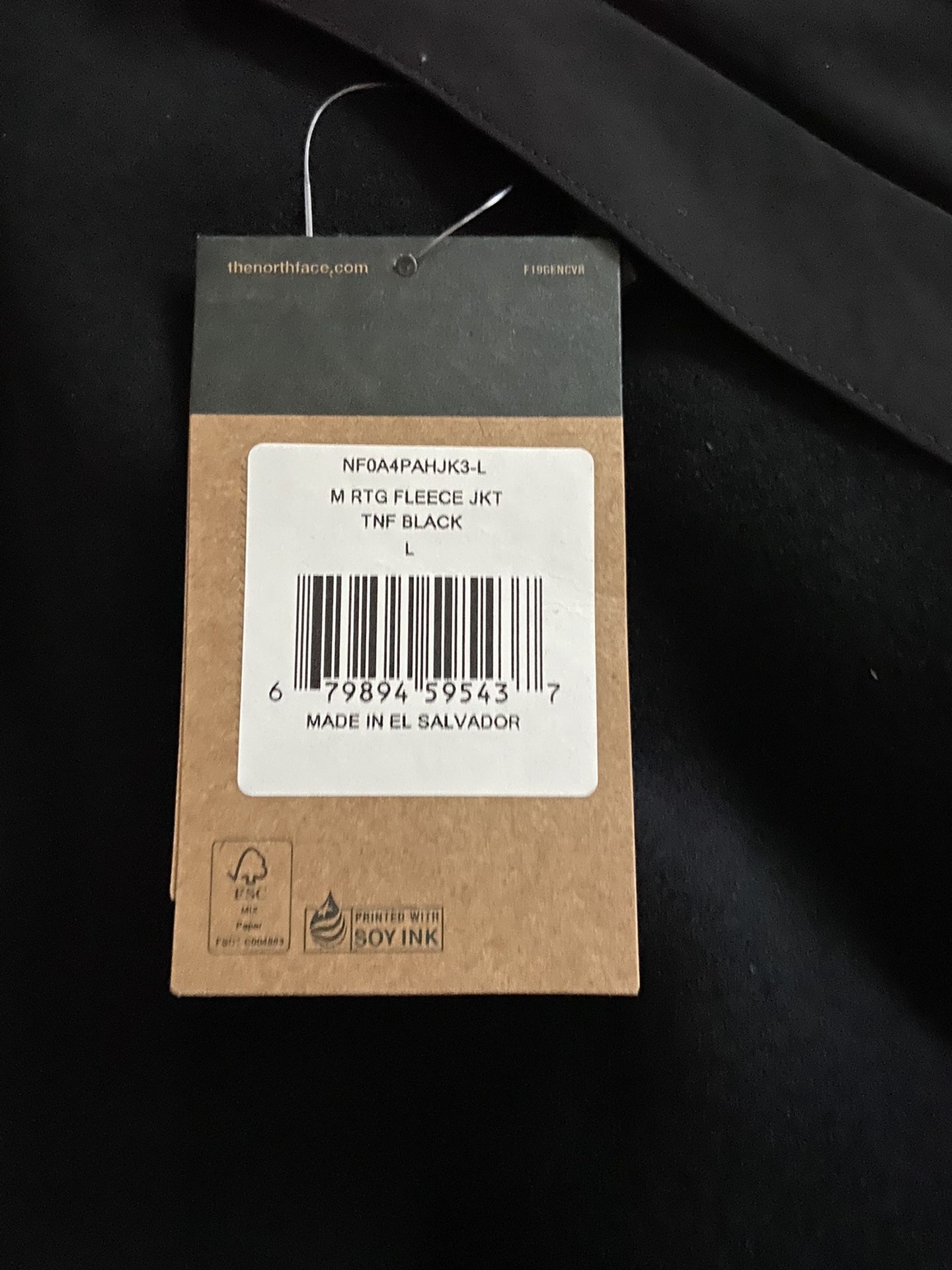Black Supreme north face fleece