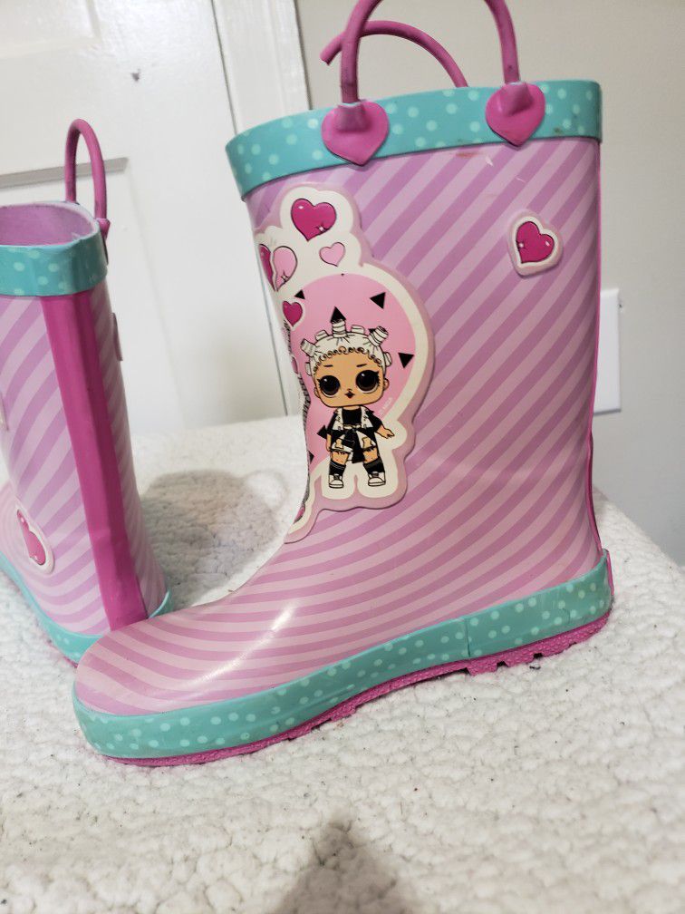 L.O.L Girls Rain Boots