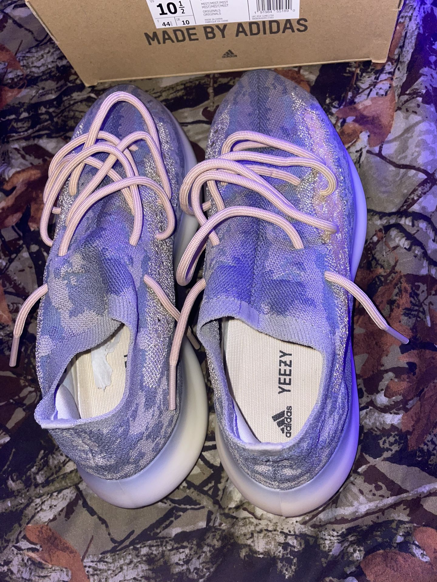 Yeezy 380 Mist Size 10.5