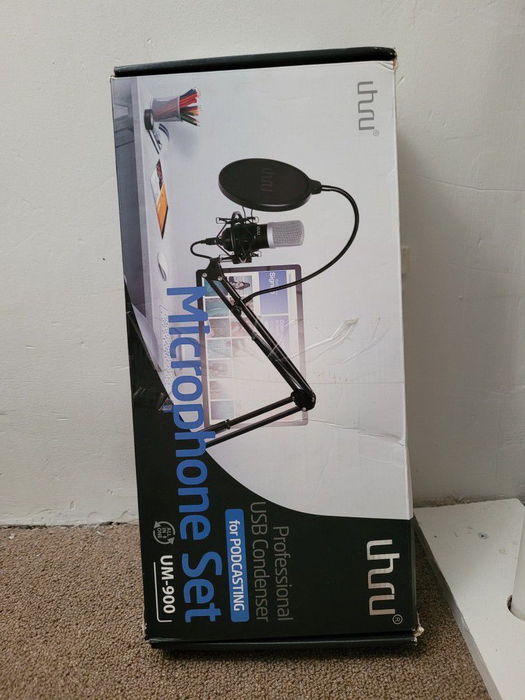 New USB Podcast Microphone 