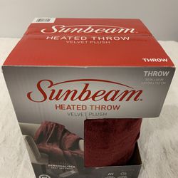 Sunbeam Heated Throw  Thumbnail