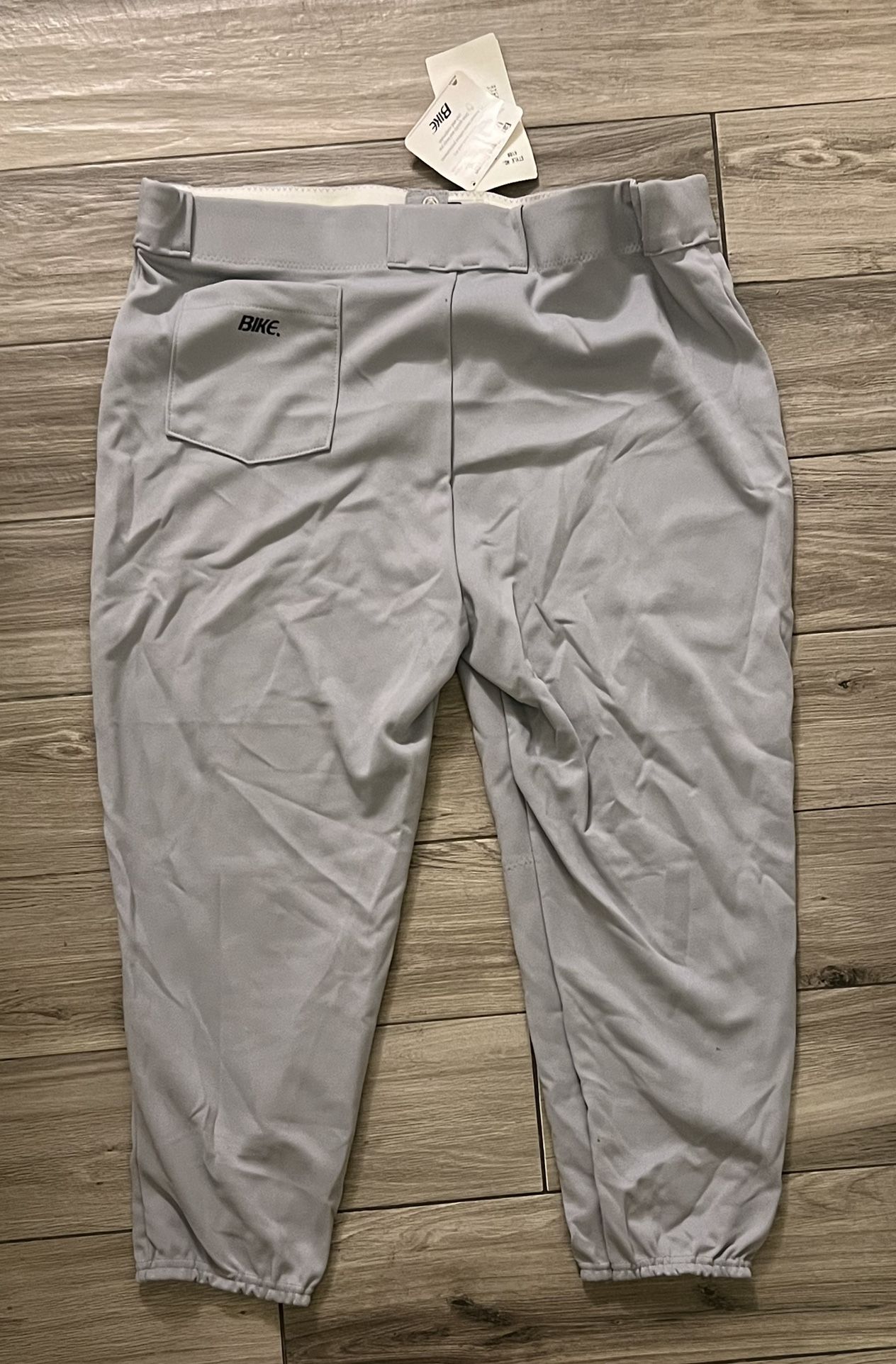 Bike Athletic Style 4108 Gray Adult Baseball Pants w/Belt Loops Size XXL NEW