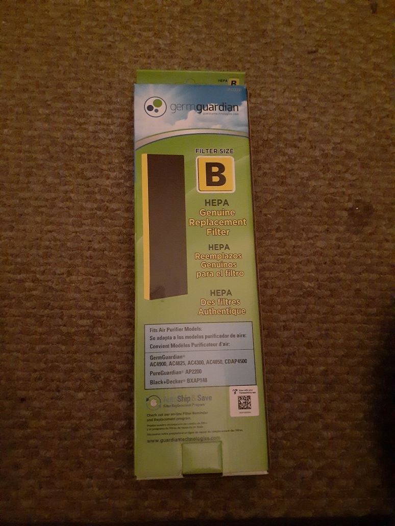 Air Purifier HEPA filter
