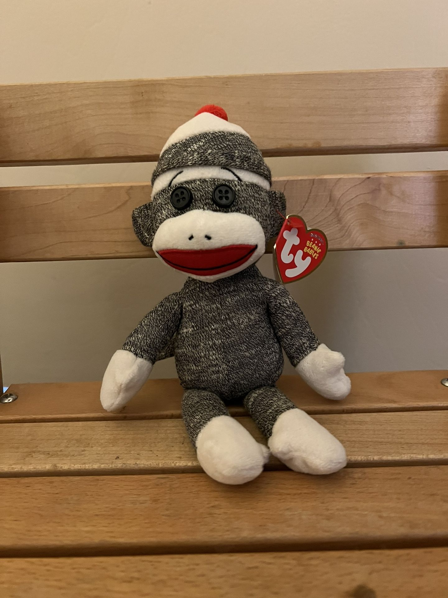 Ty Beanie Babies Sock Monkey The Sock Monkey