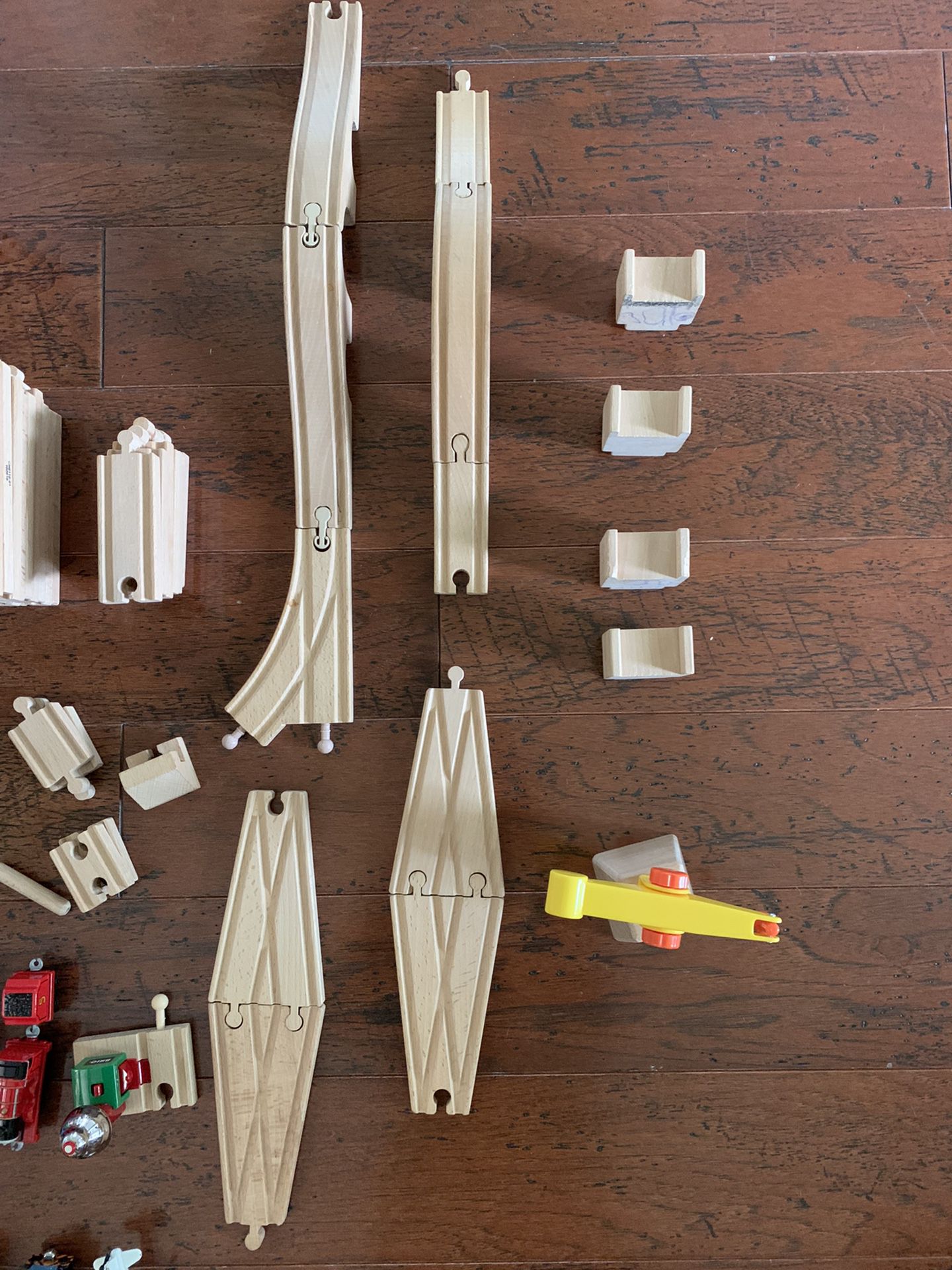 91 Piece, Thomas & Friends, Mellisa & Doug, Ikea Train set Toys  (Cleaned & Sanitized)