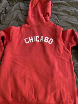 Chicago Fire Mitchell And Ness Adidas Hoodie Sweater  Thumbnail
