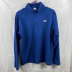 The North Face Boy XL Blue SweatShirt TKA 100 Long Sleeve Thumbnail