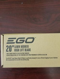 Ego 20-in Deck Bagging Mower Blade for Walk Behind Mowers! Thumbnail