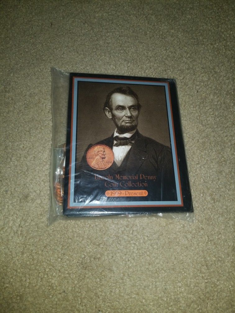 Lincoln Memorial Penny Coin Collection