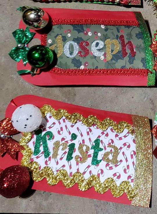 Personalize Christmas Tags