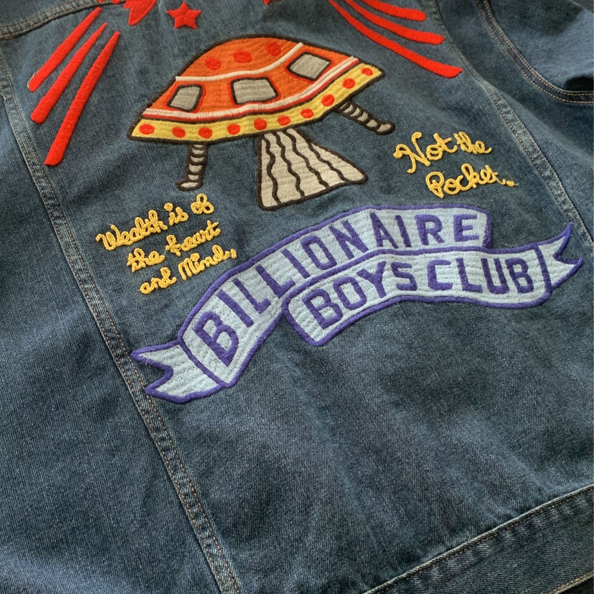 Billionaire Boys Club BBC Challenger Denim Jacket