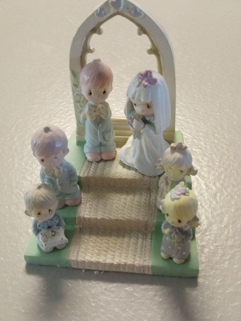 Precious Moments wedding set