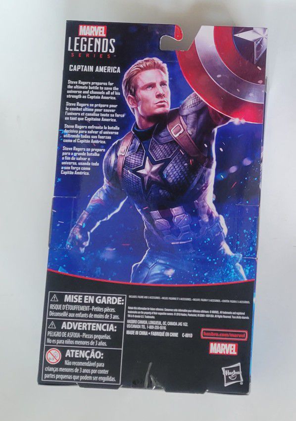 NIB Marvel Legends Captain America Walmart Exclusive Worthy Captain America. Mjolnir. New In Excellent Condition 
