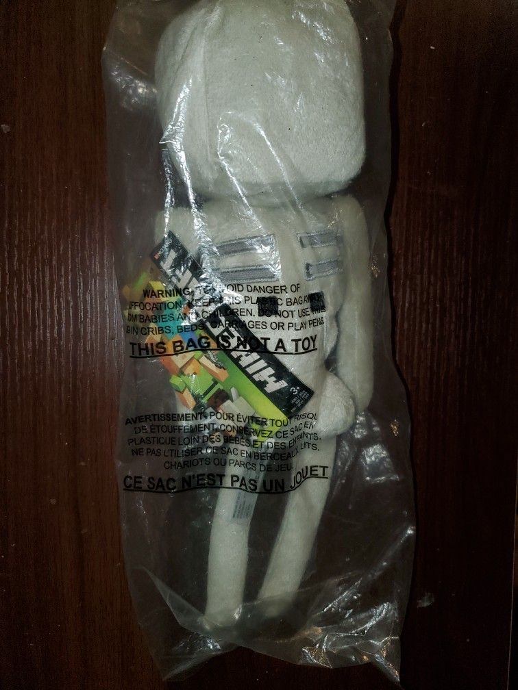 Minecraft Skeleton plushie