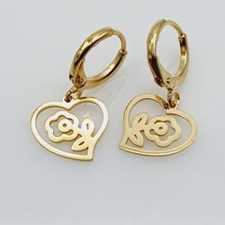"Simple Heart Rose Stainless Steel Earrings for Women, 55EGL1222
 
  Thumbnail
