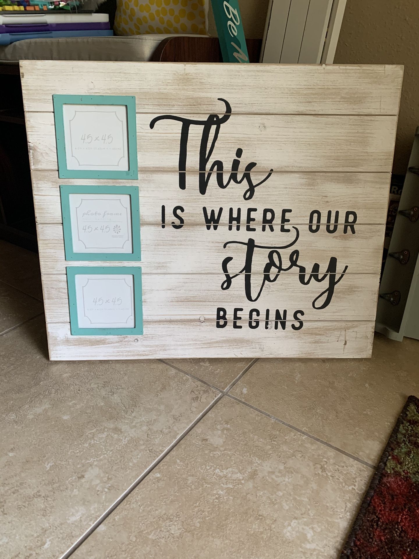 Multiple home decor pieces