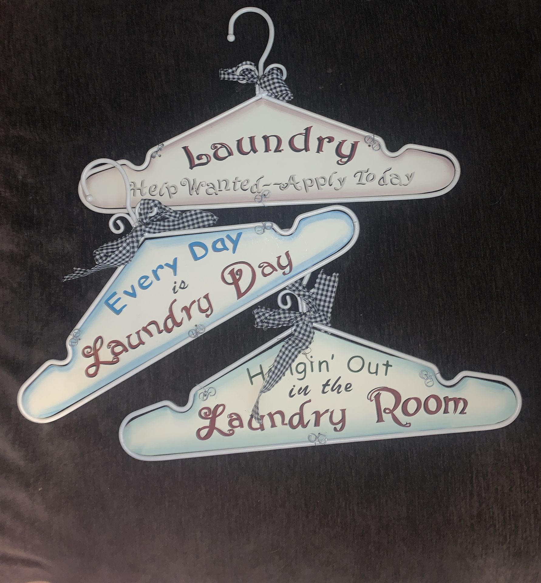 Laundry room decor - Hangers