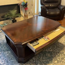 Solid Wood Coffee Table $150!!! Thumbnail