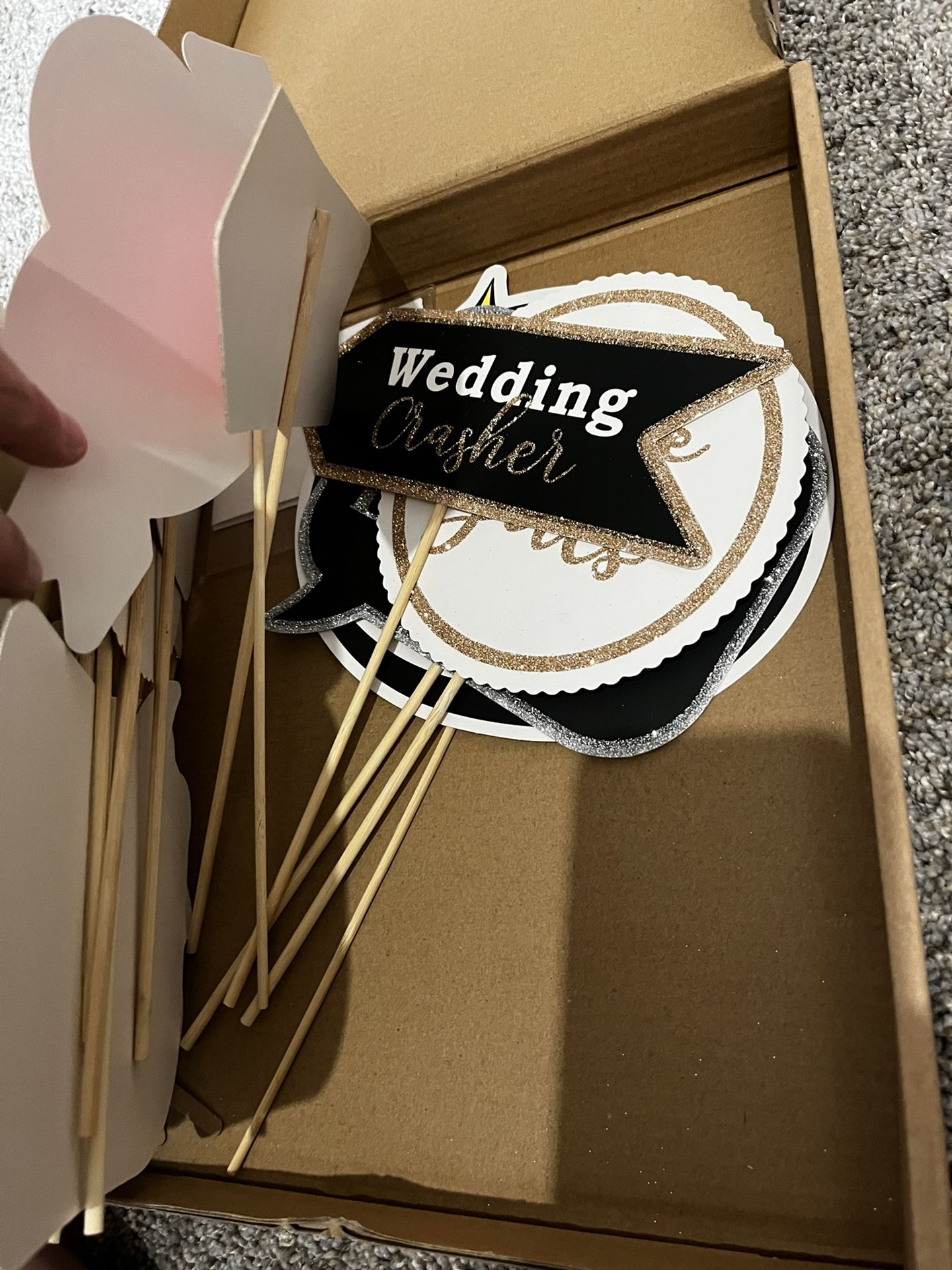 Wedding Photo Booth Props