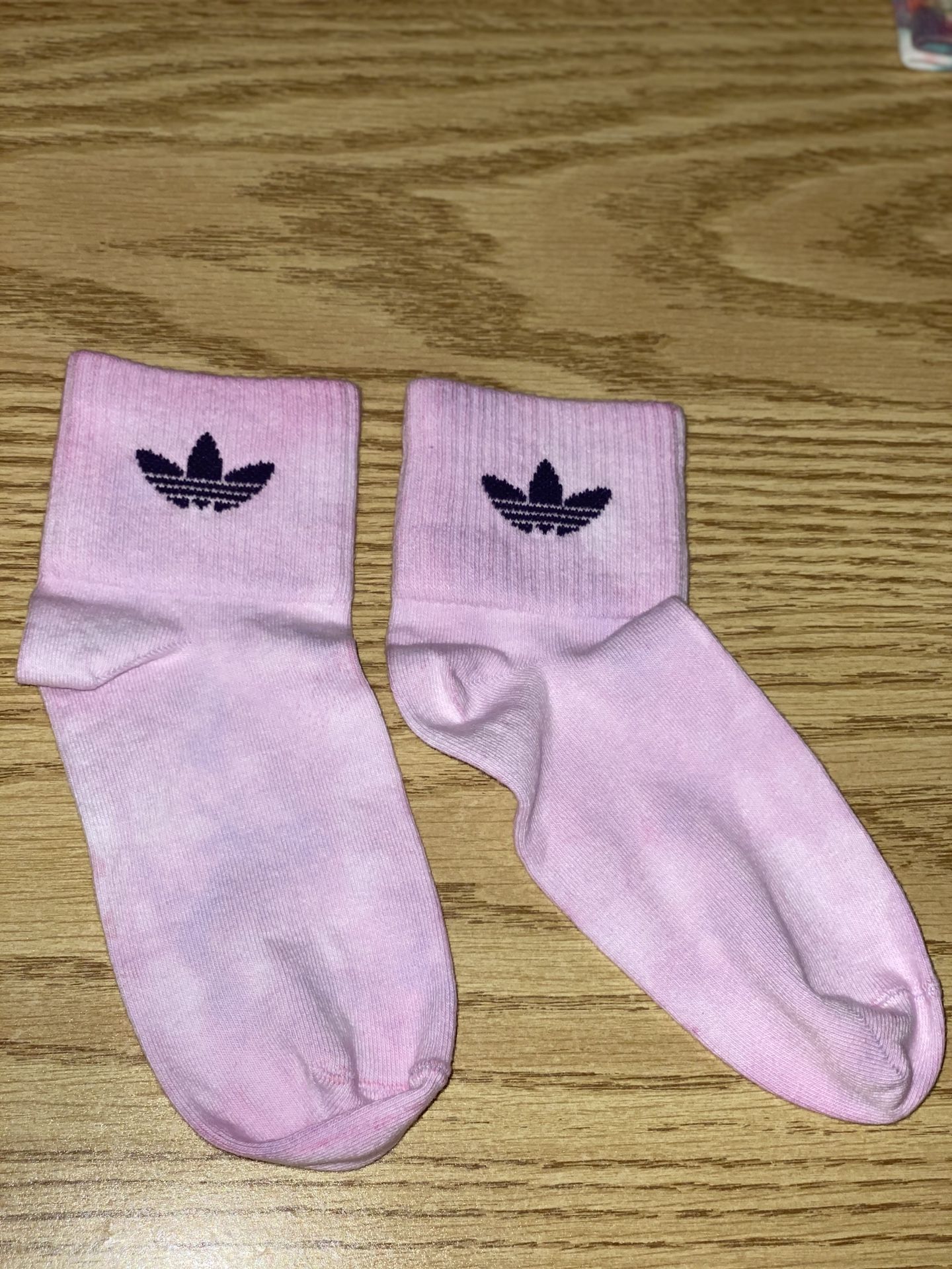 Adidas bleached socks