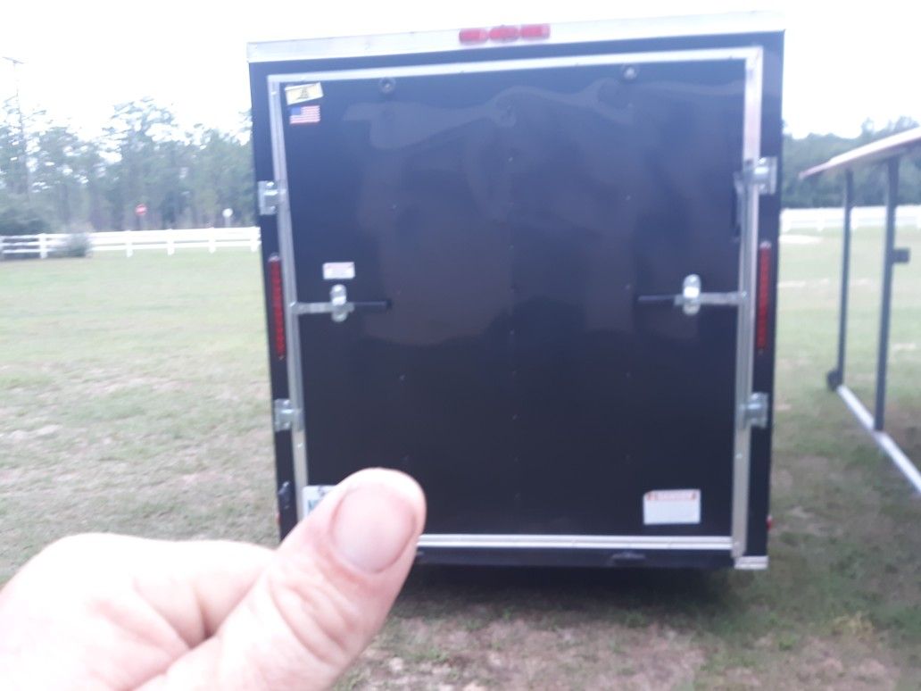 6 x 12 enclosed trailer