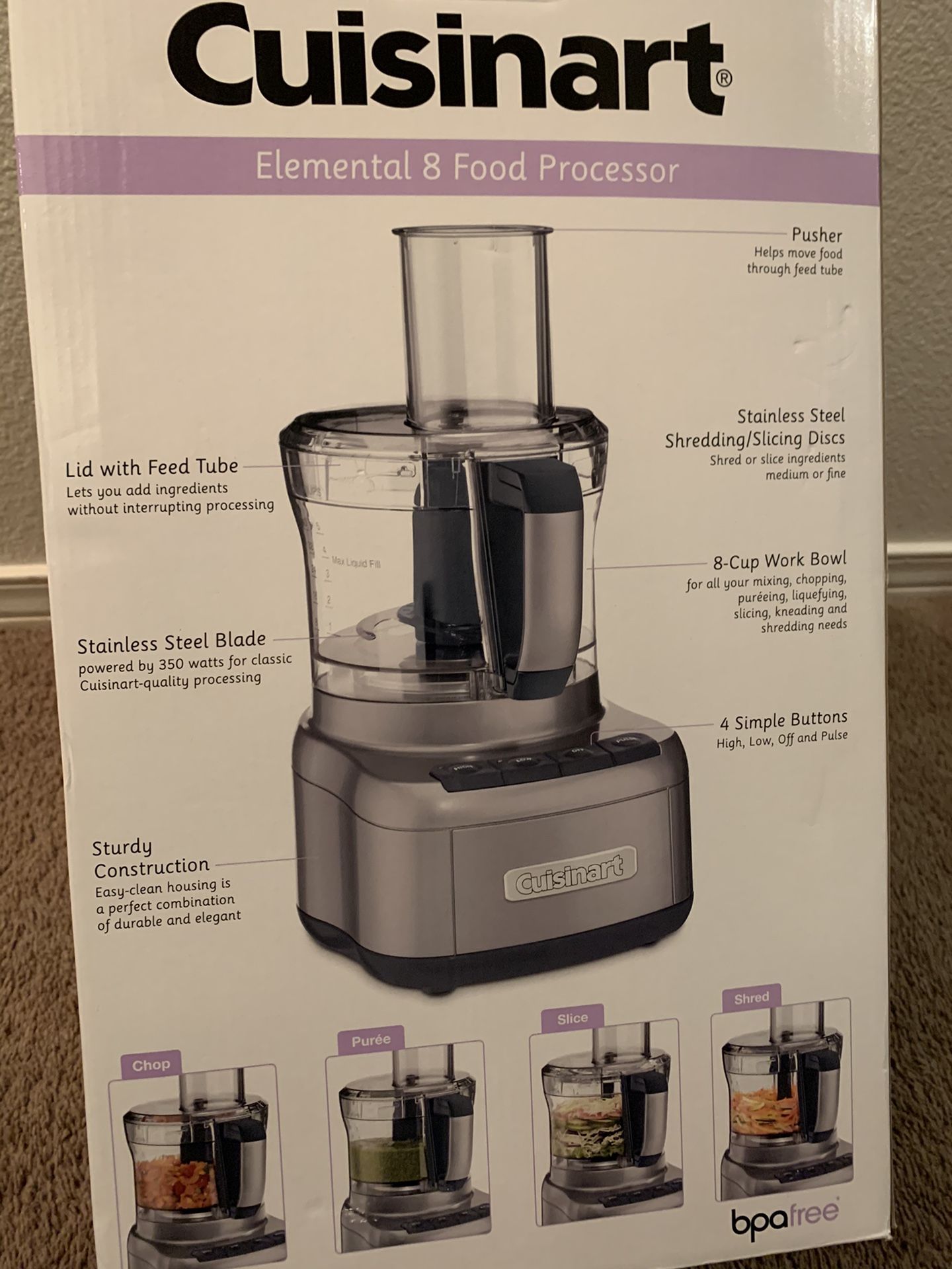 Cuisinart, Elemental 8 food processor