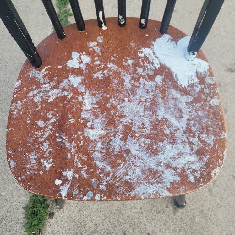 Painted Wooden Chair