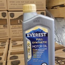 Everest Motor Oil Full Synthetic 12QT  Thumbnail