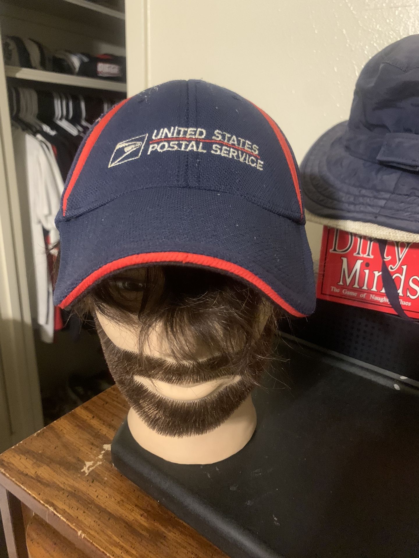 Vintage Usps (mailman) hat 90s fitted