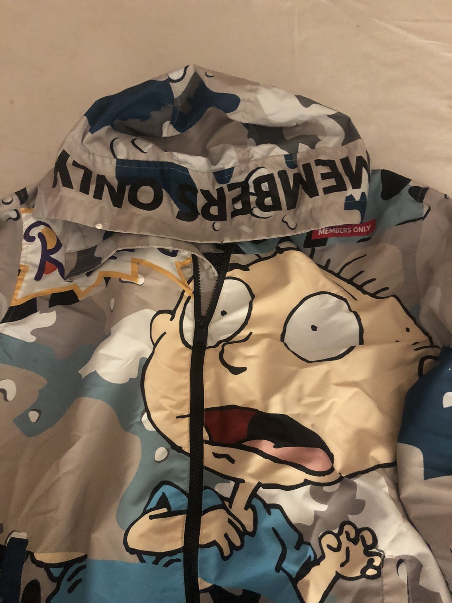 Nickelodeon VTG 90s Cartoon Characters Windbreaker Rugrats
