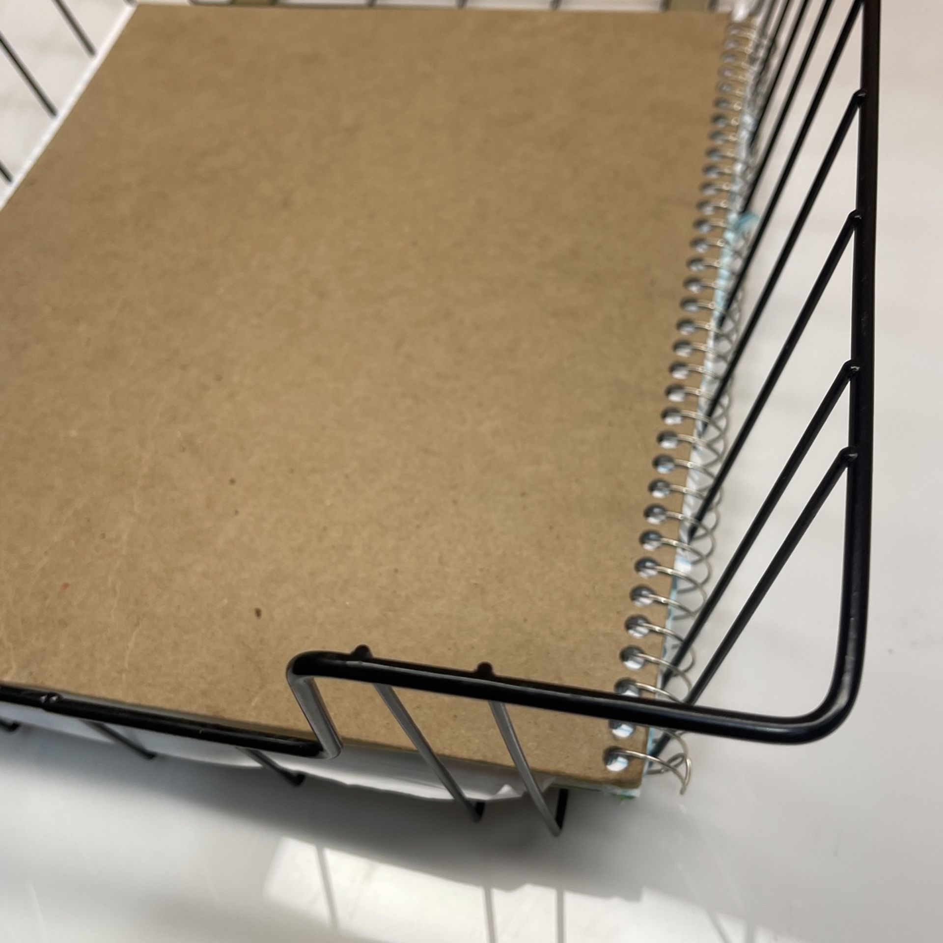 2 Metal Paper Trays