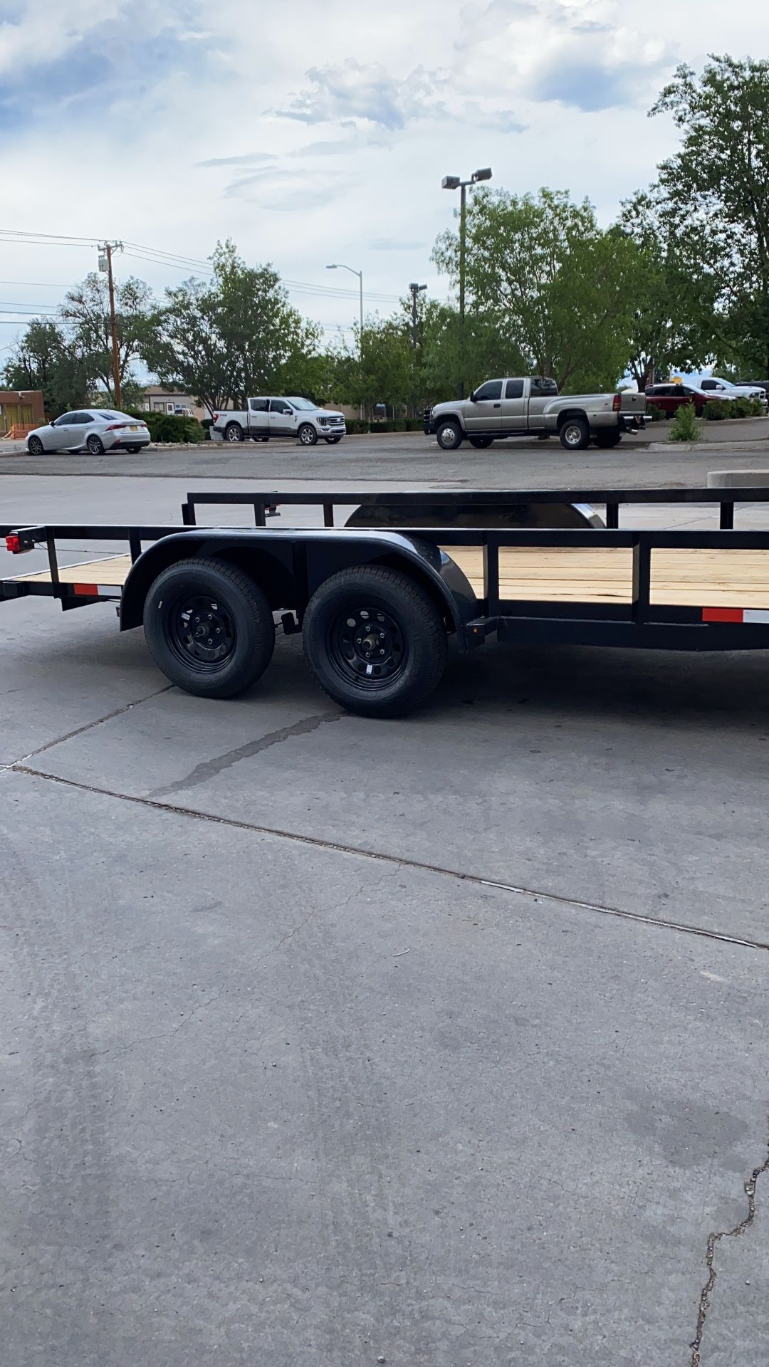 Selling My 2021 77x16 Utility Trailer Tandem Axle