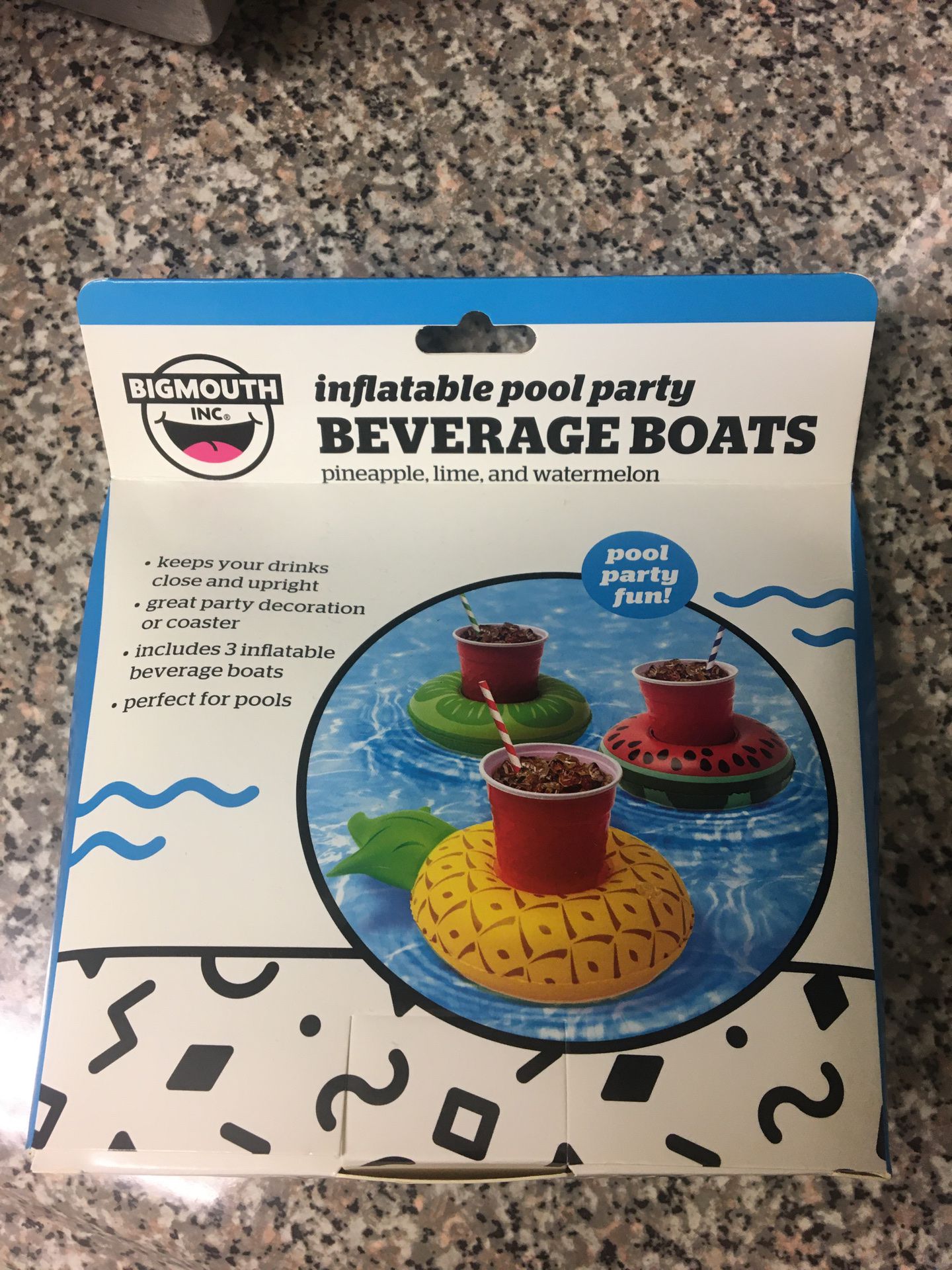 BIGMOUTH INFLATABLE BEVERAGE BOATS