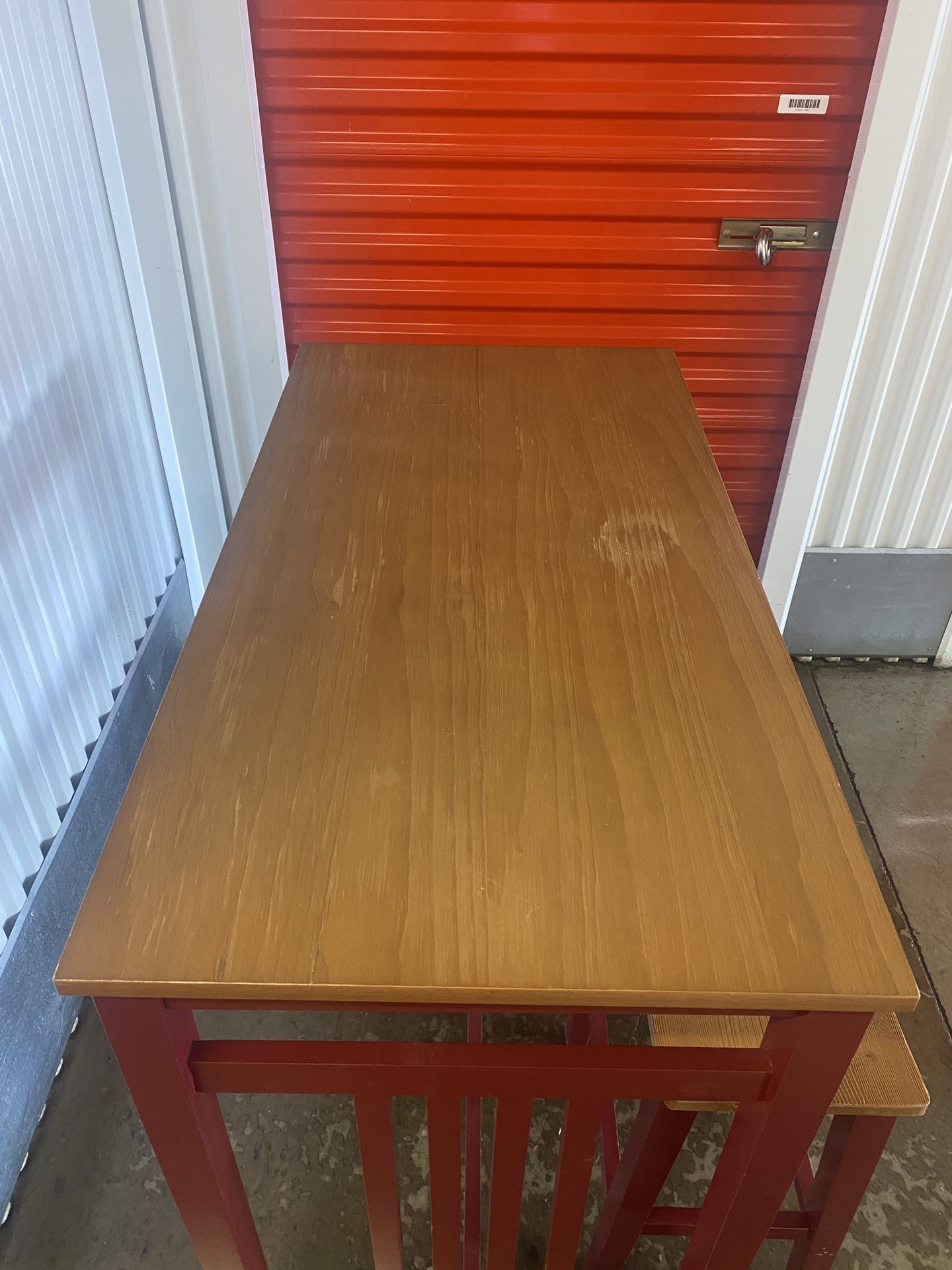 Table And Stools For $95
