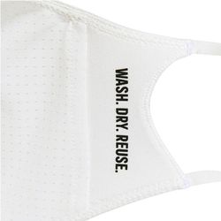 Set Of 3 Face Mask Adidas Original White Or Blue New Safety  Thumbnail