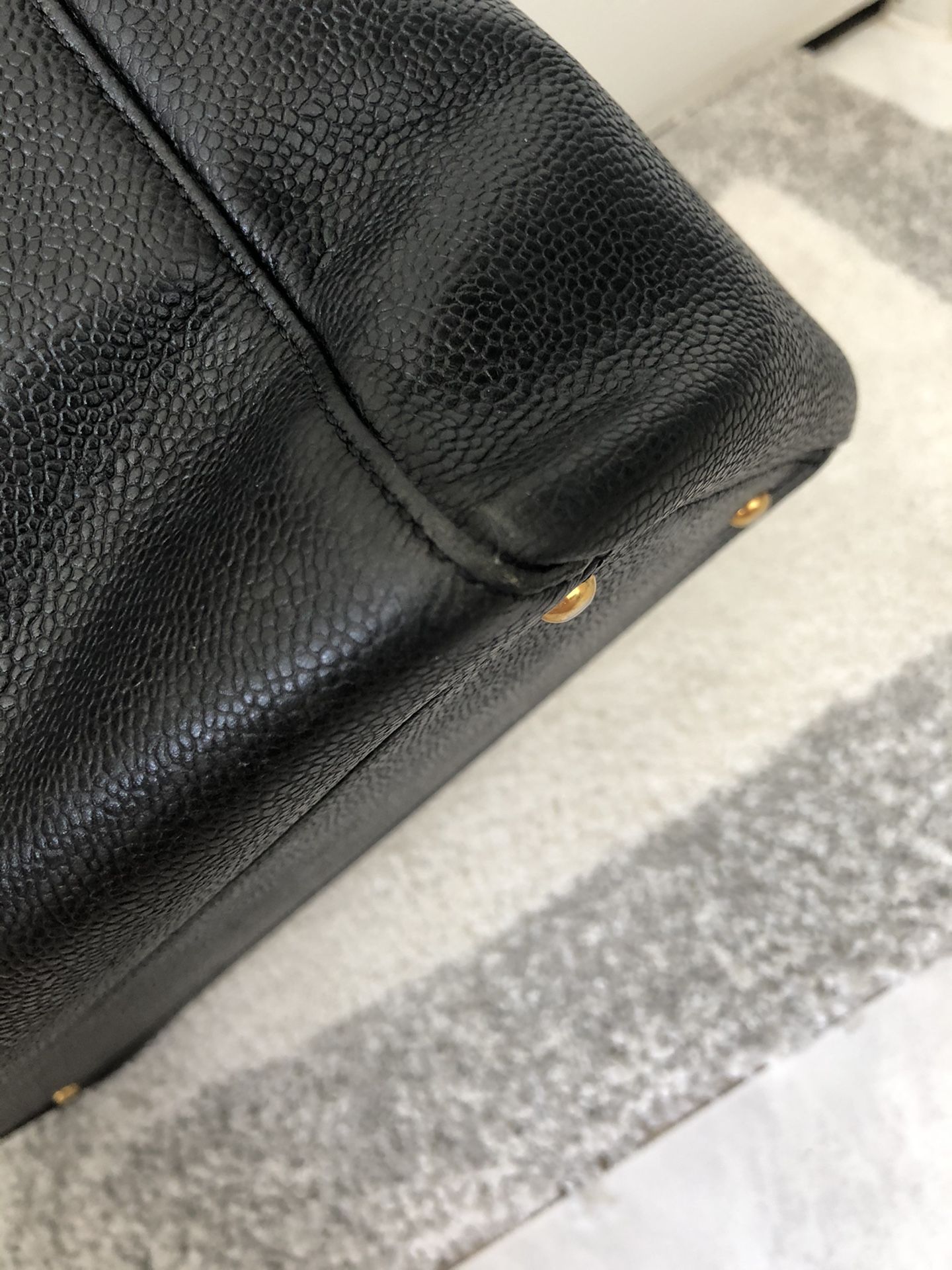 CHANEL BOSTON LARGE SHOULDER AUTHENTIC BAG