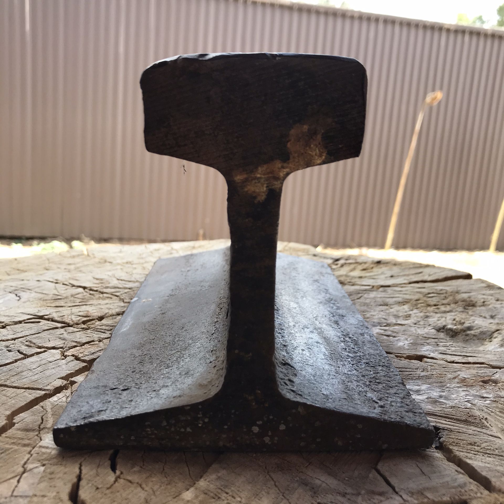 Anvil- Vintage Silversmith - Railroad Track