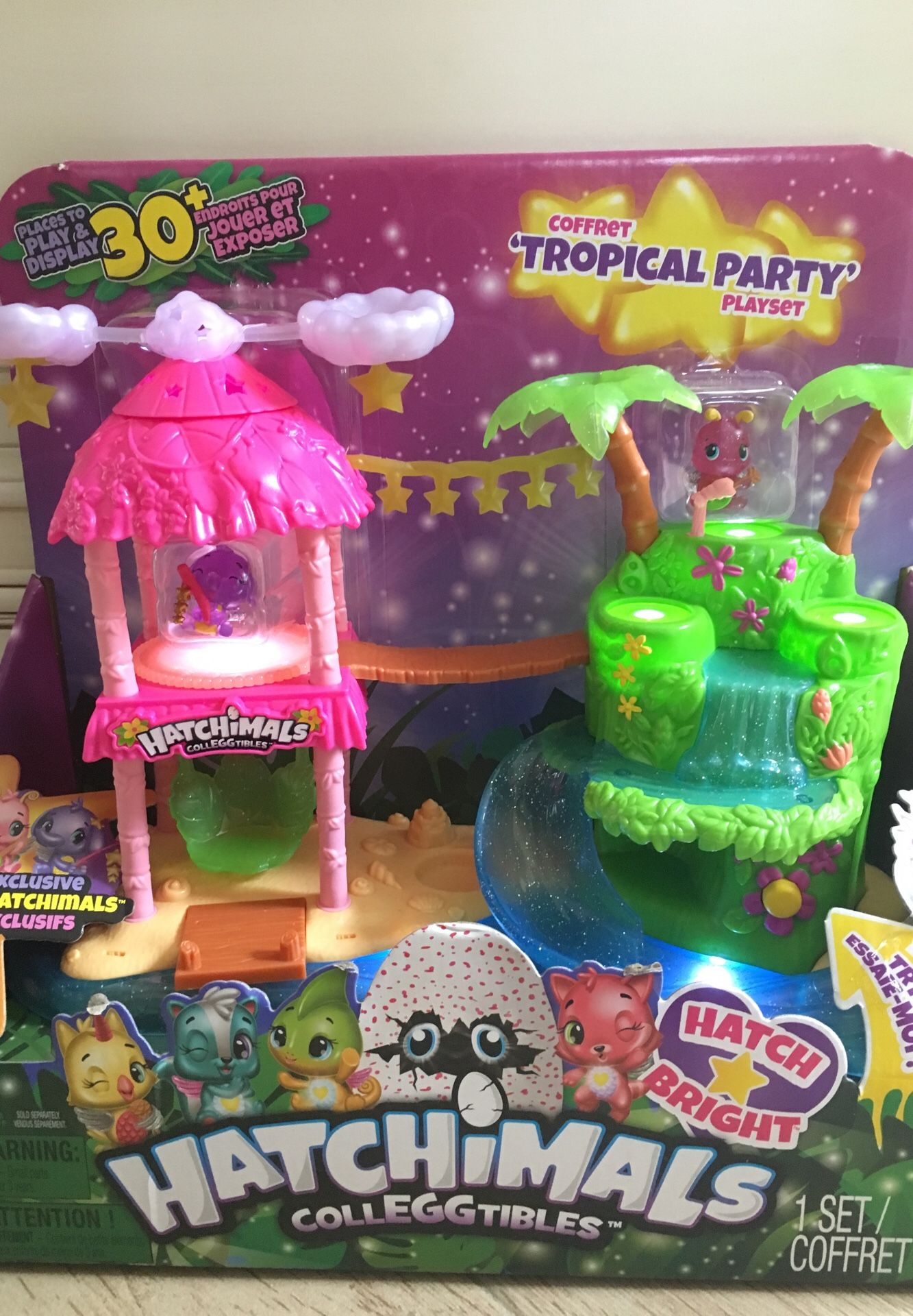 Hatchimals CollEGGtibles Tropical Party Playset