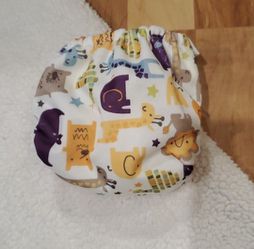 Blueberry Simplex Newborn AIO Cloth Diaper (Jungle Jam) Thumbnail
