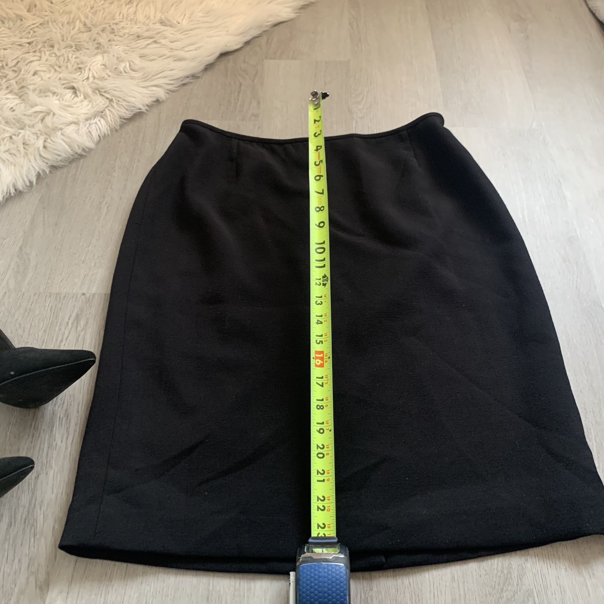Calvin Klein black pencil skirt